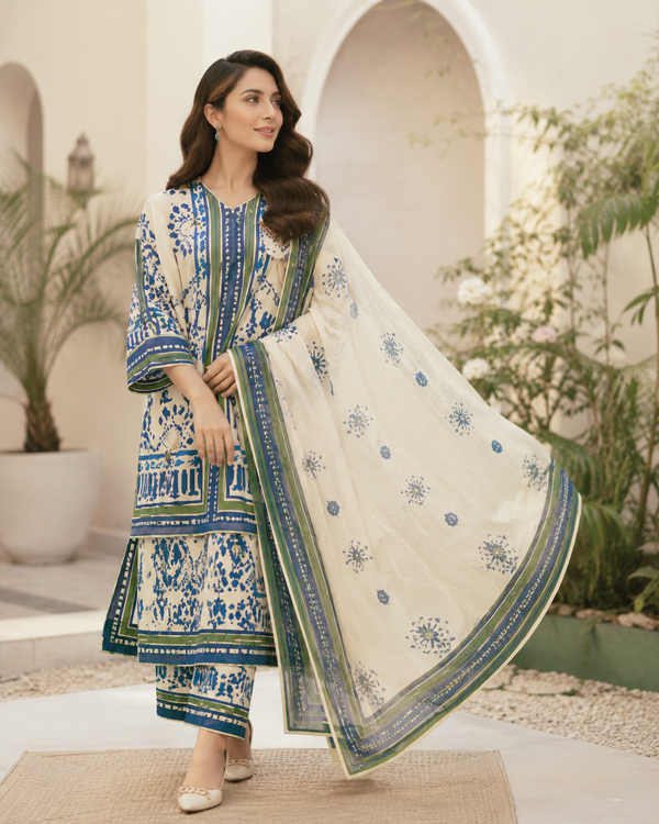 3-Piece Stitched Suit