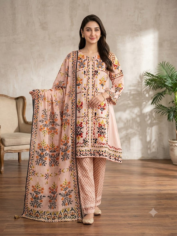 3-Piece Stitched Suit