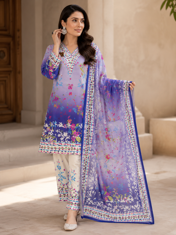 3 piece stitched suit